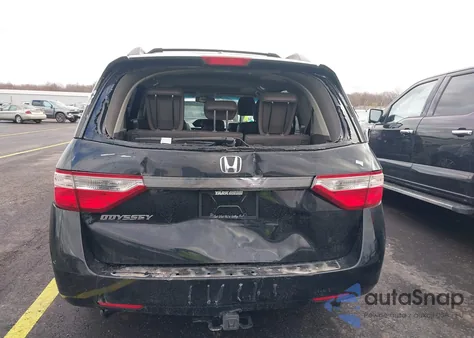 2011 Honda Odyssey Ex-L из США, поврежденный, VIN 5FNRL5H68BB045180